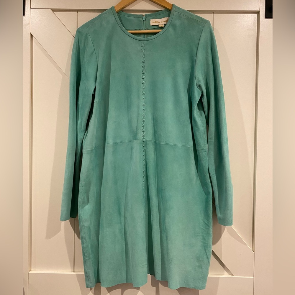 Natalie Martin Teal Dress